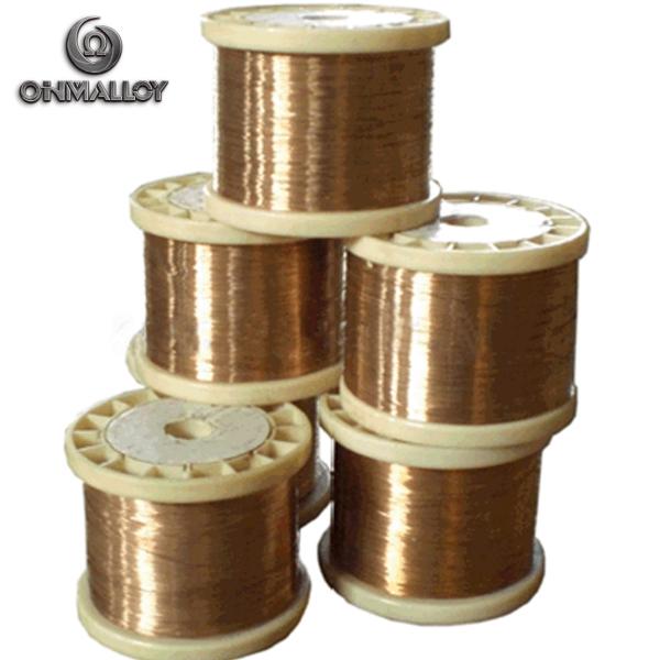 Медный основанный материал сопротивления топления провода прокладки никеля CuNi10 NC015 штанги