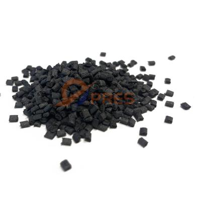 Granulados de plástico em bruto moldeáveis PPS GF40 Negro em corrosão química a granel