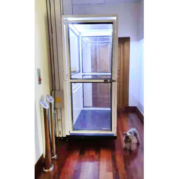 2 personas plataforma de silla de ruedas elevador 4m elevadores para discapacitados interiores o exteriores para el hogar
