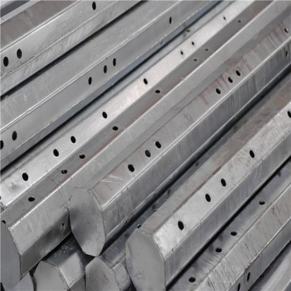 Polígono de acero Pollo eléctrico de acero de transmisión galvanizado