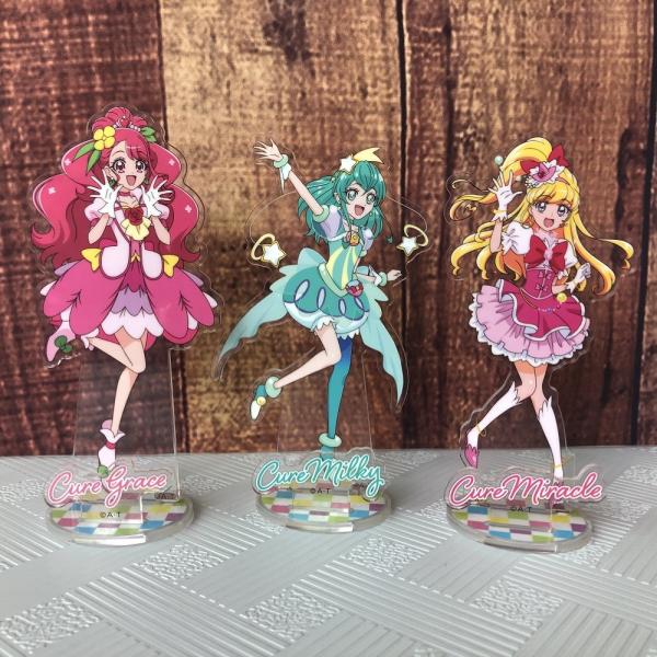 High quality Acrylic Display Standee advertising standee with Anime figure printed.Offset printing Aacrylic stand