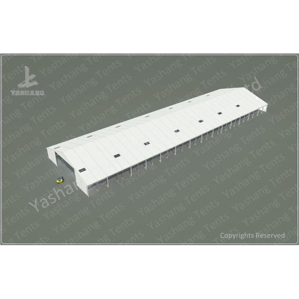 Logistics Aluminum Frame Industrial Storage Tents , Temporary Storage Tents