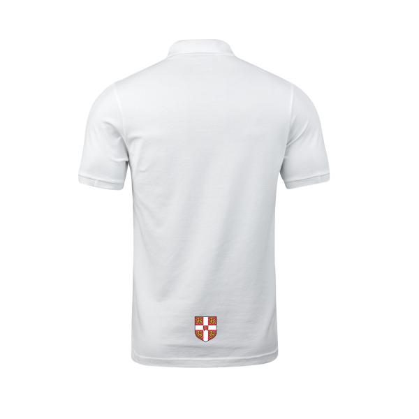 OEM Designs University Logo Polo Shirt with Printed Logo and Breathable Fabric