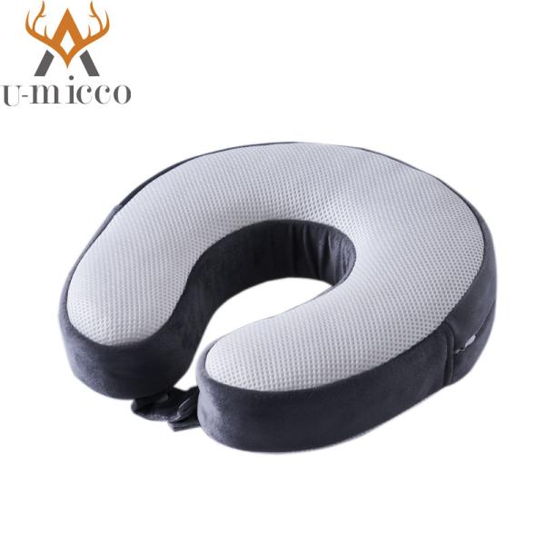 Unique Patented Design Washable Neck Support Travel Pillow Air-Permeable
