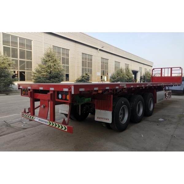 Robust 80t Removable Lowbed Truck Trailer 2/3/4 Axle For Excavator Transport