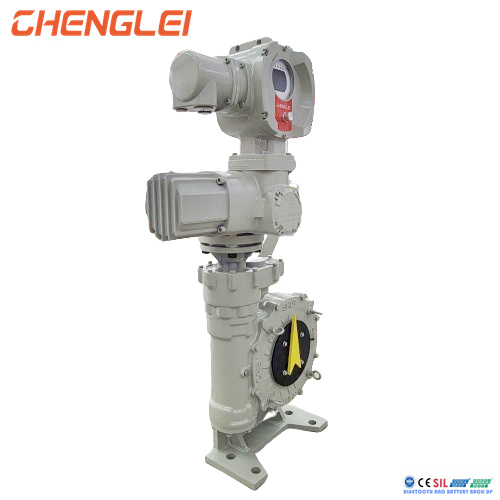 Intelligent Windy Nation Electric Rotating Actuator for Cut-off Valve with DQ Series Quarter Turn and Modulating Control