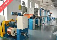 Linha de produção do fio da máquina da fabricação de cabos da rede do controle 50mm do PLC