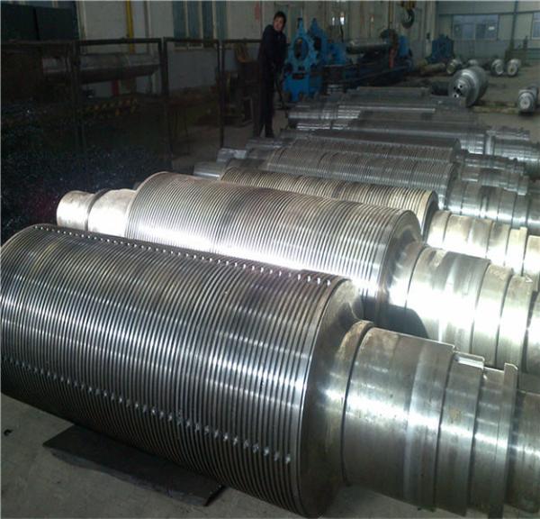 High Hardness Industrial Rolling Mill Rolls To Rolling Aluminum Belt Dia 450 - 800 mm  100% UT