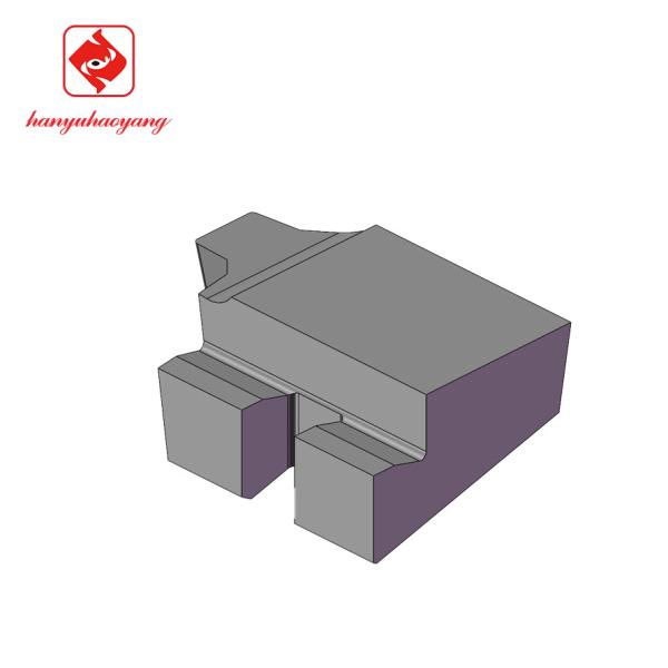 W4007 ((LX03-2.26) Inserto de ranura CNC Fabricación aeroespacial y procesamient
