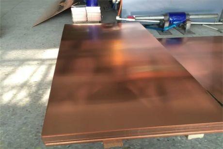 High Precision Copper Alloy Plate C10200 C18150 C17510 4X8 Cu-Dhp Brass 6mm