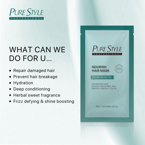 Factory Wholesale OEM Hair Care Mask for Home Use 100% Organic Hair-Mask for Smooth and Shiny Hair Color