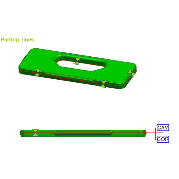 Cold Runner 2 Plus Over Mold 738H PC Rubber Injected Body And Endcap