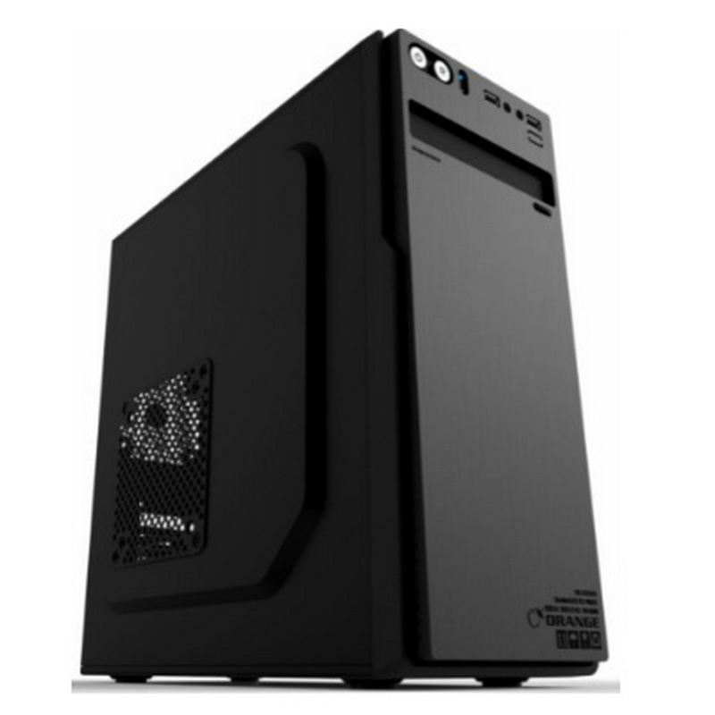 Шасси приведенное случая ПК SPCC RGB черное для материнской платы ATX