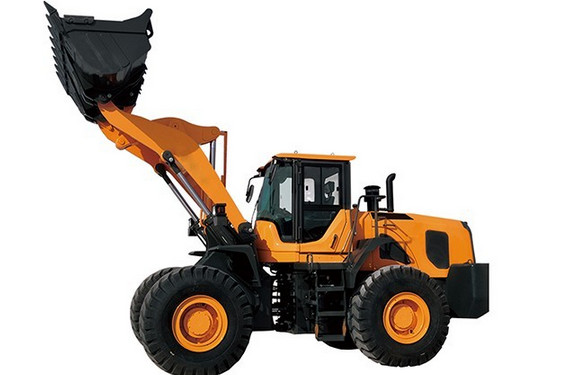Engineering And Construction Medium Wheel Loader , Compact Tractor Loader