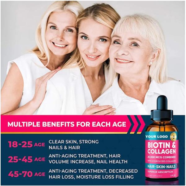 Factory supplement high quality Vitamin C Skin Whitening Supplement Collagen Peptide Liquid Collagen Drink