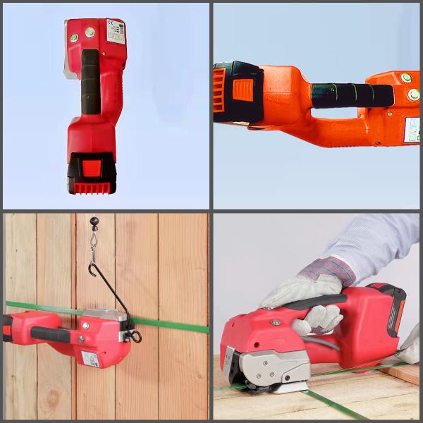 Portable 2100N Strap Handheld Strapping Machine 13mm 16mm PET strap packing