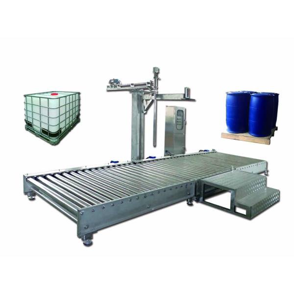 Machine de remplissage d'huile de poids automatique de type Npack flexible pour tambour et IBC de 200L