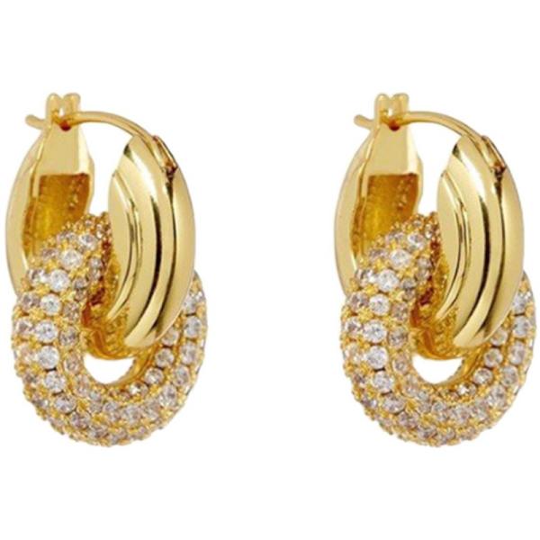 C'est une jolie boucle d'oreille à vis à l'arrière.