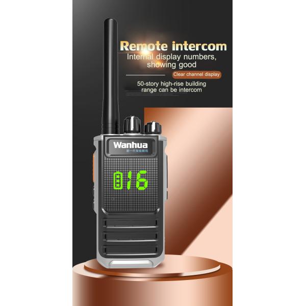 OEM/ODM Hot Long Range Two Way Radio 400-470MHz Handheld UHF Encrypted Walkie Talkie