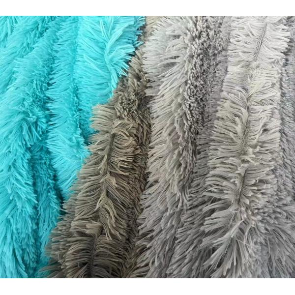 Knitted PV Plush Toy Fabric with 100% Polyester Back Material and Durable Texture