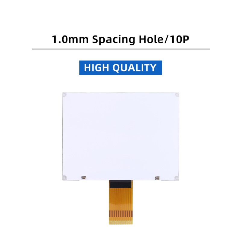 COG12864I2 Gray Film Fstn Material I2C Lightweight Small 1.0 Pitch/10P Parallel/SPI Serial Port