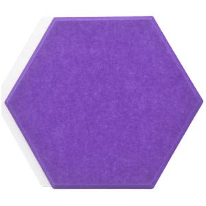 Vendedores al por mayor Hexagon Fibra de poliéster Panel acústico personalizado Panel de feltro absorbente de sonido
