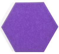 Wholesale Supplier Hexagon Polyester Fiber Customized Acoustic Panels Sound Absorbing Felt Panels