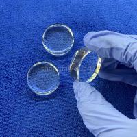 Venda a retalho Quartz de alta pureza Placas de vidro de quartzo óptico redondo sob medida Placas transparentes de quartzo