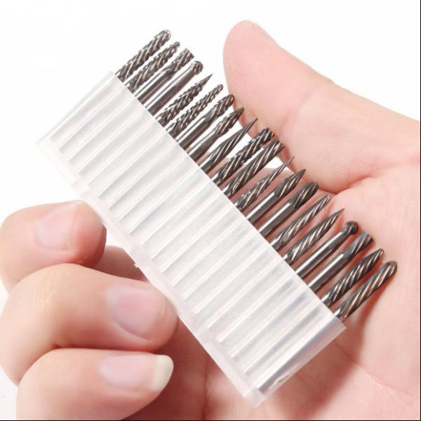 YG7 Tungsten Carbide Rotary Files Customizable LOGO