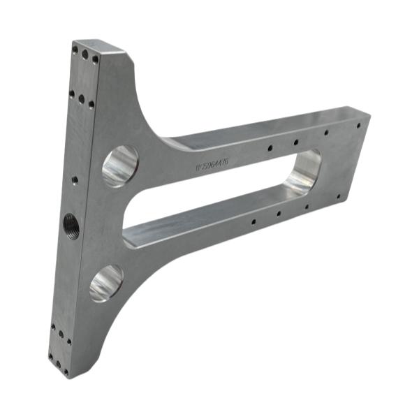 Piezas de máquina robótica de acero 1045 mecanizadas con CNC de precisión con acabado tal como se mecaniza