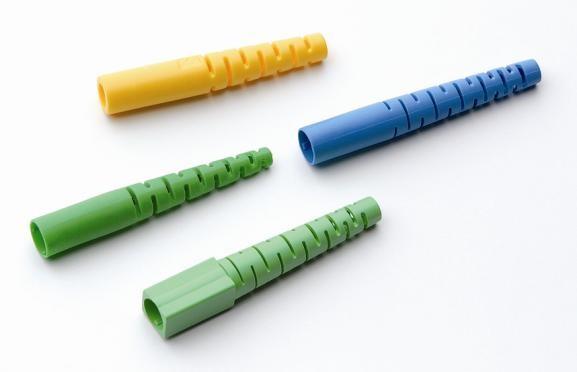CE Certificated Fiber Optic Accessory , SC Fiber Connector PVC Material