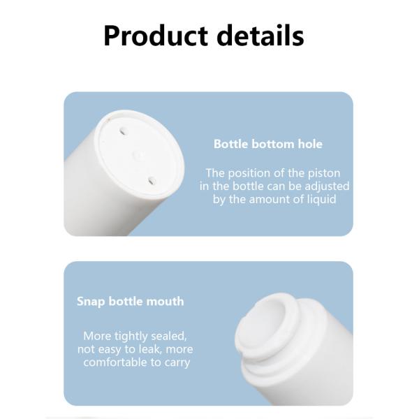 насос заботы глаза 15ml PP пластиковый безвоздушный разливает изготовленную на заказ косметическую упаковку по бутылкам