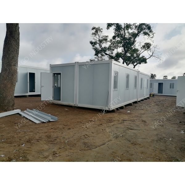 Portable Prefabricated Modular Structures Container Office Buildings Earthquake Resistant