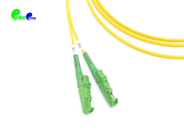 E2000 APC - E2000 APC 2.0mm Duplex Zipcord Patch Cord SM Customized Single Mode Fiber Optic Patch Cables