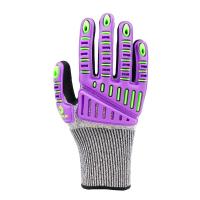 Gants de ponçage au nitrile à écran tactile à 13 aiguilles, les couleurs TPR sont facultatives, légères, anti-collision, résistantes à l'usure, résistantes aux coupures, activées