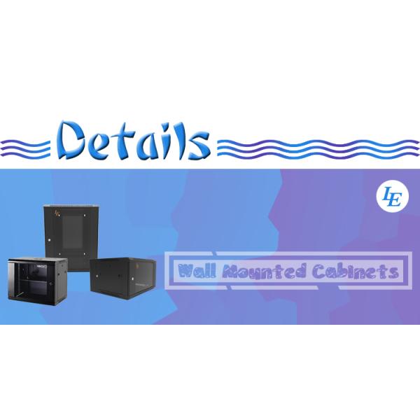 Плоская упаковка 19 дюймовый стенный крепеж шкаф для внутреннего использования стенный стойка