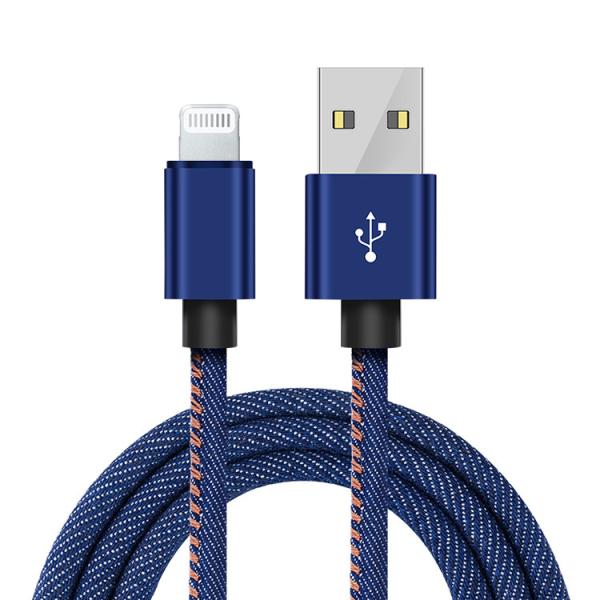 5V 2A Output USB 2.0 Charging Cable Braided 1M USB To Lightning / Android / Type