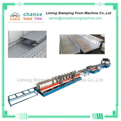 Through Shaft 1.0mm Thick Cable Tray Roll Former
