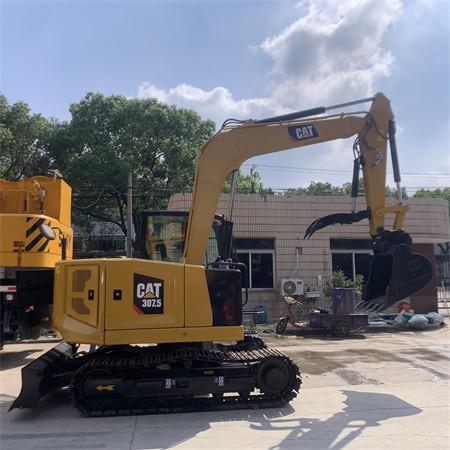 2022 jaune CAT307.5 Peinture d'origine utilisée excavateur à bas prix de haute qualité en vente
