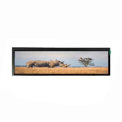 VETO 23.1 24 29 Inch Stretched Bar Digital Signage Ultra Thin Advertising Screen For Bus Station