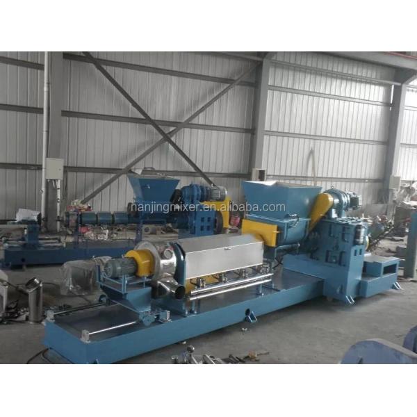 600kg pvc eva plastic compound caco3 filler masterbatch pelletizing and granules machine production line