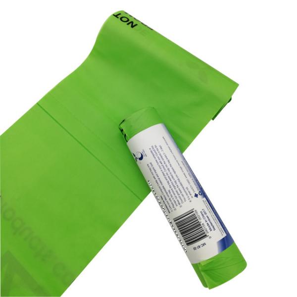 HDPE LDPE Plastic Biodegradable Garbage Bags 100% Compostable