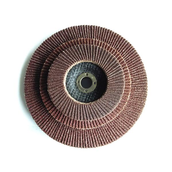 16mm 22mm or Threaded Inner Hole Abrasive Emery Paper Flap Disc for Zirconia Material