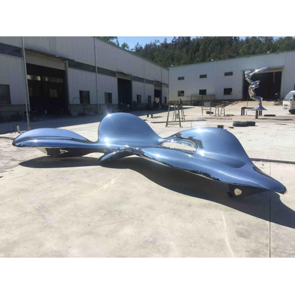 Скульптура нержавеющей стали большая на открытом воздухе, большие современные скульптуры сада