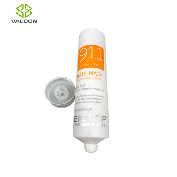 100 ML Cosmetic Tube Packaging Flip Cap For Hair Mask Various Printing