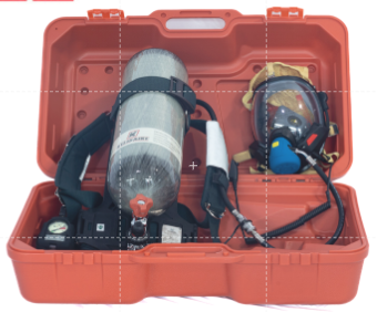 Scba 300bar Self Contained Breathing Apparatus with Carbon Fiber Gas Cylinder