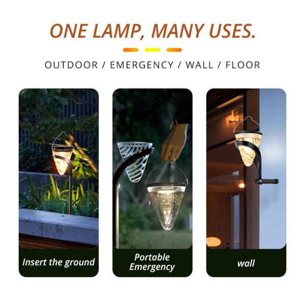Solar Flower Garden Light Landscape Solar Lawn Light Outdoor Waterproof Solar Lantern