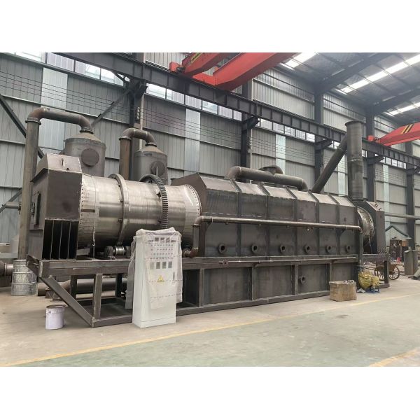 Automatic Continuous Charcoal Making Furnace with Gas Recycling System