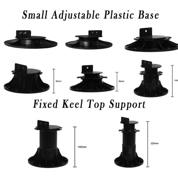 Подвальные принадлежности Everjade Регулируемые поднятые напольные покрытия плитки Подпорные постаменты