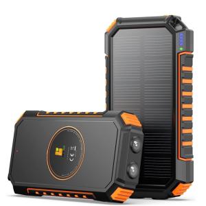 26800mAh Powered Portable Solar Charger For Galaxy Phone Tablet